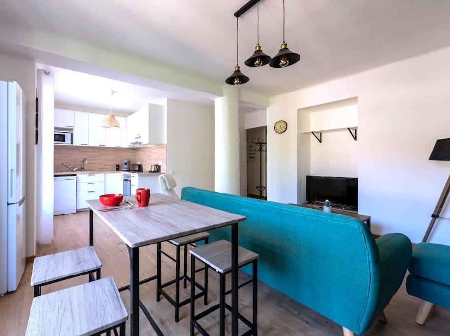 L'Azur 15'Plage 10'Port 5'Train Clim Wifi Pkg Apartment Toulon Luaran gambar