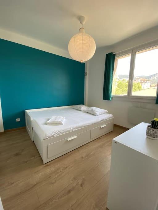 L'Azur 15'Plage 10'Port 5'Train Clim Wifi Pkg Apartment Toulon Luaran gambar
